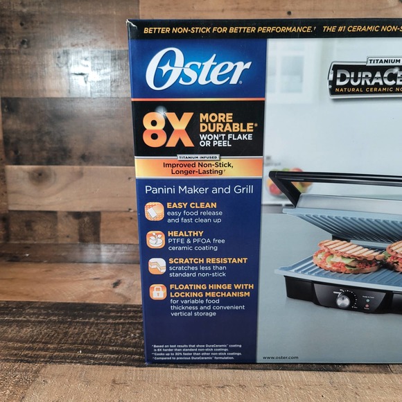 Oster Kitchen Oster Panini Sandwich Maker And Indoor Grill